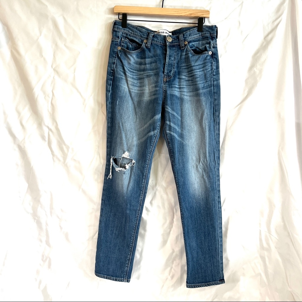 Express | Mid Rise Ankle Boyfriend Jeans | Women 6